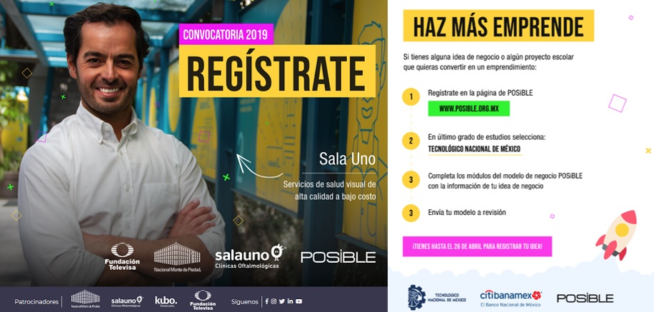 CONVOCATORIA PARA PARTICIPAR EN POSiBLE 2019